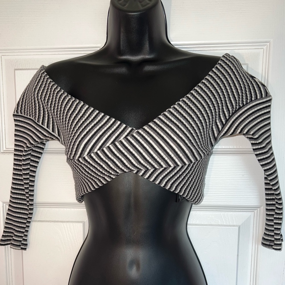 Stripped crop top